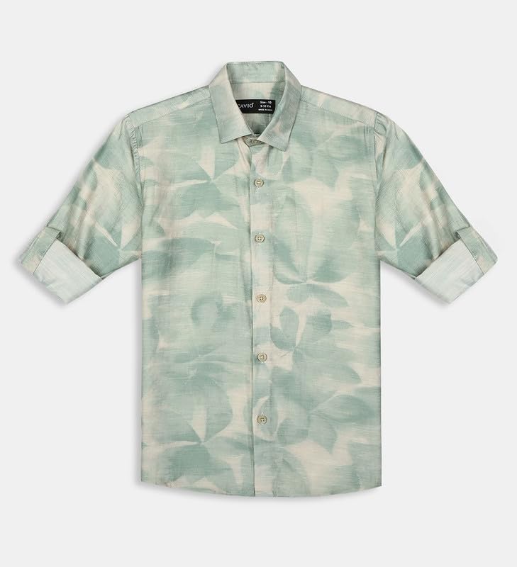 CHARCHIT Boys Cotton Full Sleeves Printed Casual Shirt - Image 4